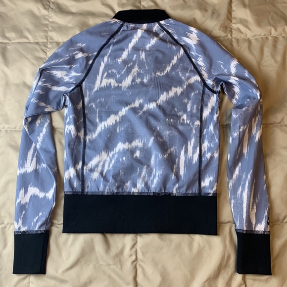 Jo Jax Girls Restart Jacket Gray Tiger Youth Small Dance - Picture 6 of 7